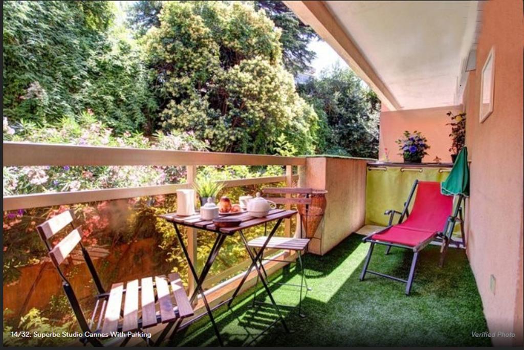 Superbe Studio In Cannes 450M Sea & Parking 外观 照片